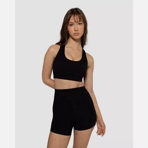 NWT Baseline We Support You Padded Sports Bra in Black Sz XS